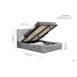 Birlea Hannover Ottoman Bed - thumbnail 9