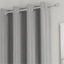 Enhanced Living Plain Supersoft Thermal Blockout Eyelet Curtains - thumbnail 2