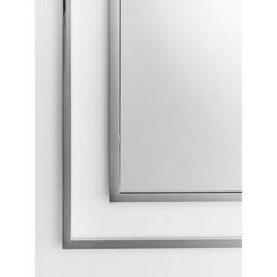 Interiors by Premier Allure Silver Large Wall Mirror - thumbnail 4