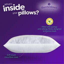 Slumberdown Anti Allergy Medium Support Pillow - thumbnail 5