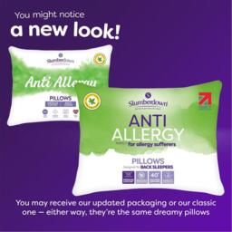 Slumberdown Anti Allergy Medium Support Pillow - thumbnail 9