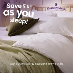 Slumberdown Anti Allergy Medium Support Pillow - thumbnail 6