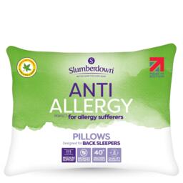 Slumberdown Anti Allergy Medium Support Pillow - thumbnail 1