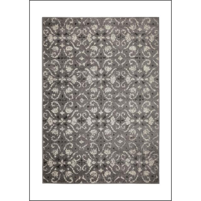 Homemaker Echo Tile Grey Rug - image 1