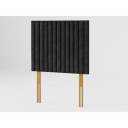 Aspire Grant 80 cm Headboard, Kimiyo Linen Fabric, Charco - thumbnail 2
