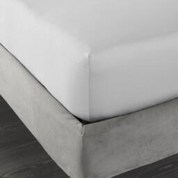 Bianca 400 Thread Count Cotton Sateen Fitted Sheet - thumbnail 2