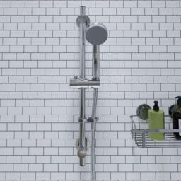 Croydex Presion 1 Function Pressure Boost Shower Set - thumbnail 1