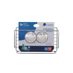 Croydex Croydex Stick N Lock Cosmetic Basket, Rust-Free - thumbnail 7