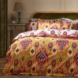 Paoletti Dawson Ikat Reversible Duvet Set - thumbnail 2