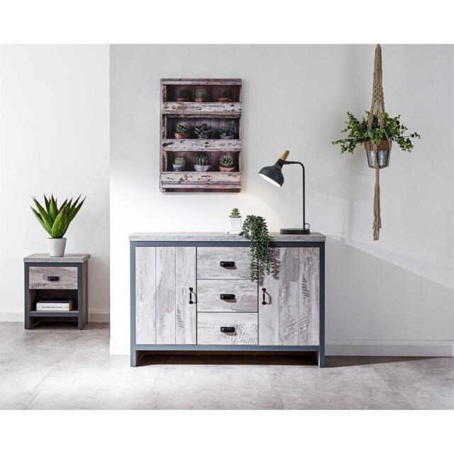 GFW Boston 2 Door 3 Drawer Sideboard - image 1