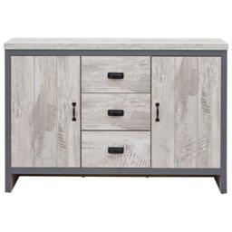 GFW Boston 2 Door 3 Drawer Sideboard - thumbnail 4