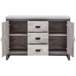 GFW Boston 2 Door 3 Drawer Sideboard - thumbnail 6