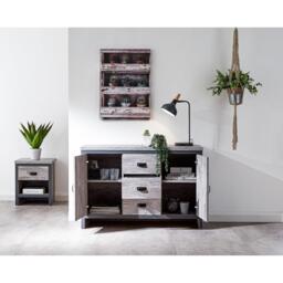 GFW Boston 2 Door 3 Drawer Sideboard - thumbnail 2