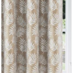 Enhanced Living Oakland Latte Leaf Pattern Thermal Room Darkening - thumbnail 3