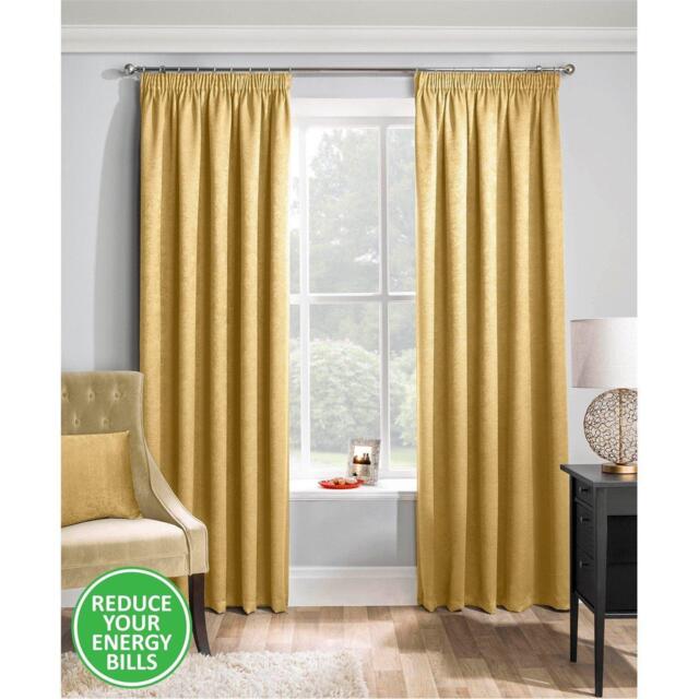 Enhanced Living Matrix Thermal Room Darkening Tape Top Curtain - image 1