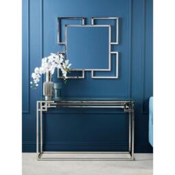 Interiors by Premier Allure Silver Small Wall Mirror - thumbnail 5