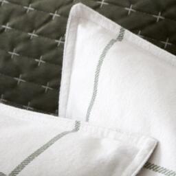 Bianca Brushed Regal Check Cotton Duvet Cover Set - thumbnail 4