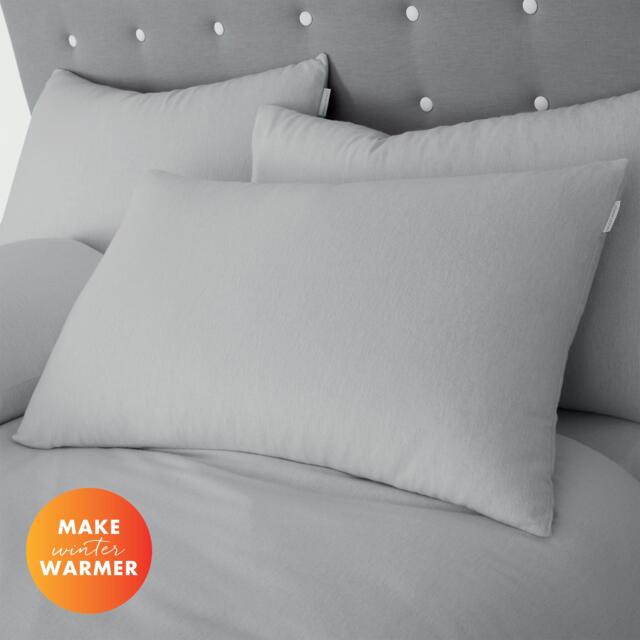 Catherine Lansfield Brushed Cotton Standard Pillow case Pair - image 1