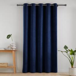 Catherine Lansfield Super Thermal Blackout Matt Eyelet Door Panel - thumbnail 2