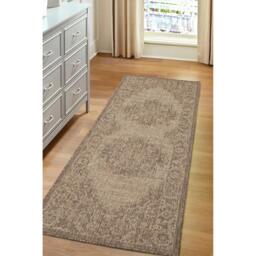 Homemaker Gel Medallion Rug Latte - thumbnail 2
