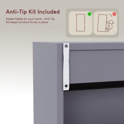 Lassic Vida Designs 3 Drawer Shoe Cabinet - thumbnail 8