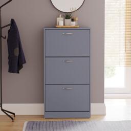 Lassic Vida Designs 3 Drawer Shoe Cabinet - thumbnail 3
