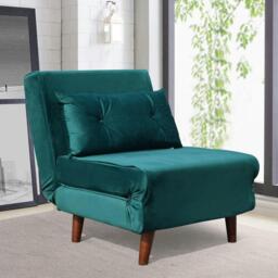 Comfy Living Single Plush Sofa Bed