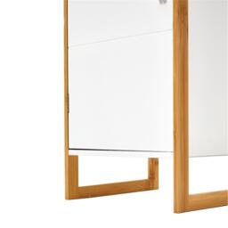 Kabinet UK 33x30x148cm 4-Tier Single-door Storage Cabinet - thumbnail 3