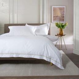 The Lyndon Company Hampstead Percale Cotton Duvet Set - thumbnail 2