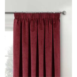 Enhanced Living Oxford Velvet 100% Blackout Tape Top Curtains - thumbnail 3