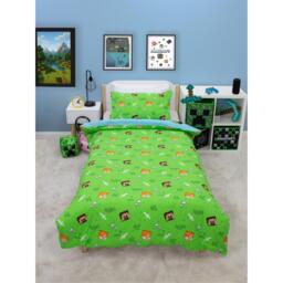 Minecraft Minecraft Levels Single Panel Duvet - thumbnail 2