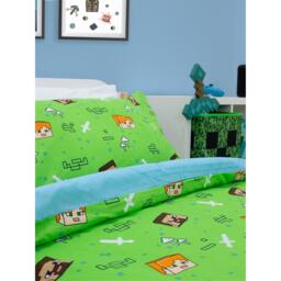 Minecraft Minecraft Levels Single Panel Duvet - thumbnail 4