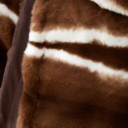Catherine Lansfield Flint Cosy Faux Fur Blanket Throw - thumbnail 3