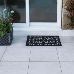JVL Lexi Rubber Scraper Doormat - thumbnail 1