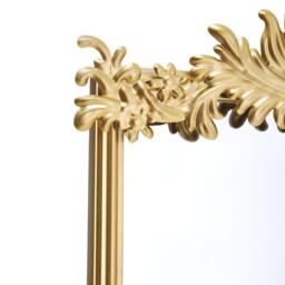 LIFE IDEAS Antique Gold Metal Ornate Full-Length Mirror - thumbnail 5