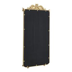 LIFE IDEAS Antique Gold Metal Ornate Full-Length Mirror - thumbnail 4