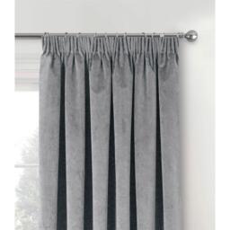 Enhanced Living Oxford Velvet 100% Blackout Tape Top Curtains - thumbnail 3