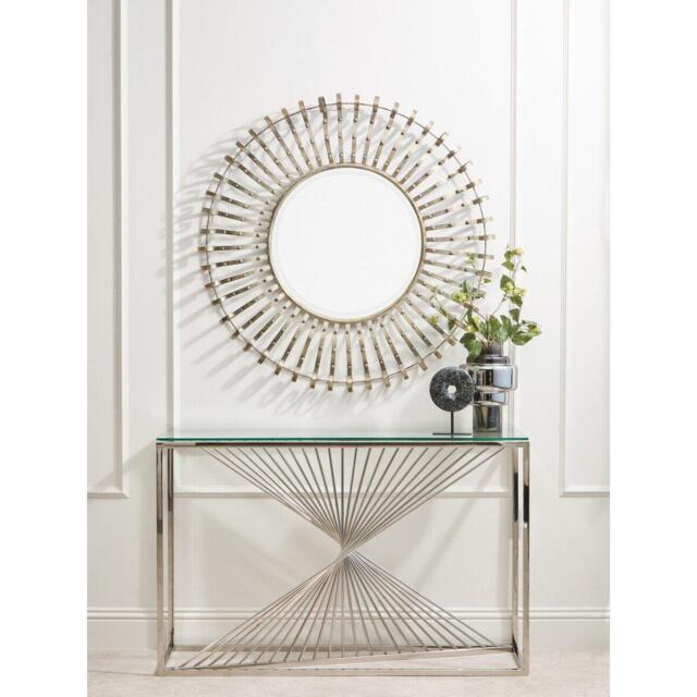 Interiors by Premier Cissell Spoke Frame Wall Mirror - image 1