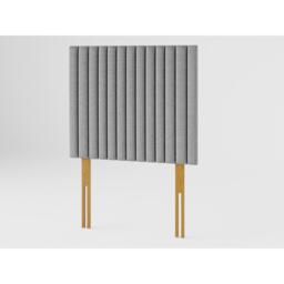 Aspire Grant 80 cm Headboard, Eire Linen Fabric, Natural, - thumbnail 2