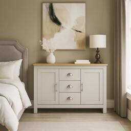 Jack Wills Lancaster 3 Drawer Sideboard