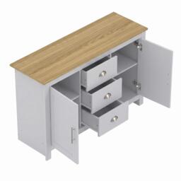 Jack Wills Lancaster 3 Drawer Sideboard - thumbnail 6