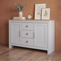 Jack Wills Lancaster 3 Drawer Sideboard - thumbnail 2