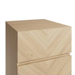 GFW GFW Catania 3 Drawer Bedside Table - thumbnail 5