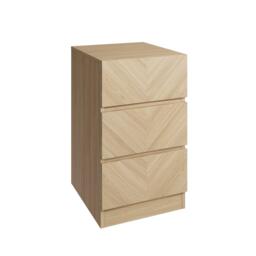 GFW GFW Catania 3 Drawer Bedside Table - thumbnail 4