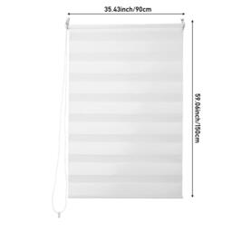 LIFE IDEAS Zebra Roller Shades Blinds - thumbnail 6