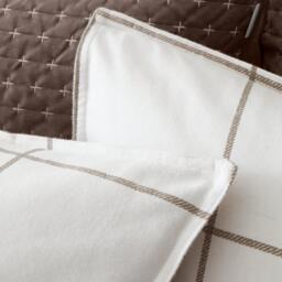 Bianca Brushed Regal Check Cotton Duvet Cover Set - thumbnail 4