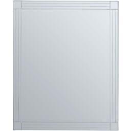 Interiors by Premier Sana Square Wall Mirror with Linear Detail