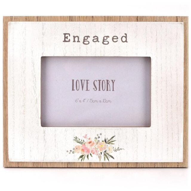 Celebrations Love Story Photo Frame 6 x 4 Engaged