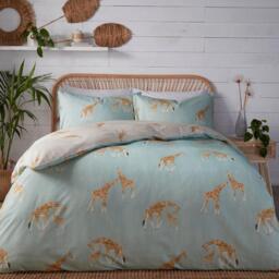 Fusion Milo Giraffe Reversible Duvet Cover Set - thumbnail 1