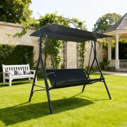 Linea Steel Frame Water Resistant Patio Swing Chair